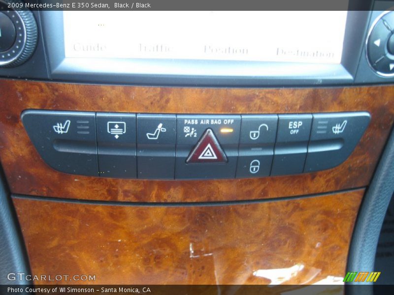 Black / Black 2009 Mercedes-Benz E 350 Sedan