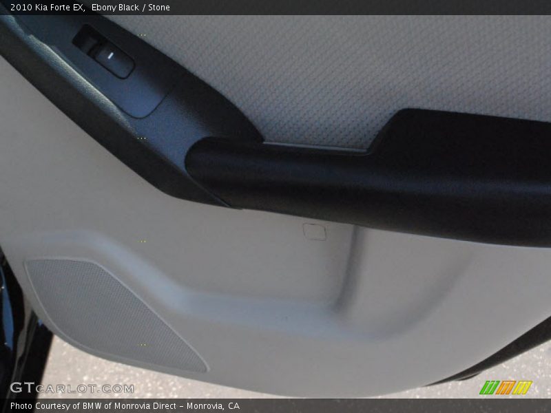 Ebony Black / Stone 2010 Kia Forte EX