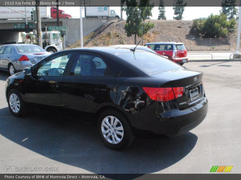 Ebony Black / Stone 2010 Kia Forte EX