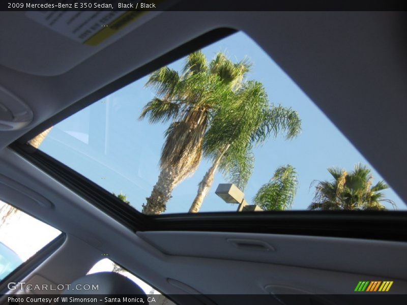 Black / Black 2009 Mercedes-Benz E 350 Sedan