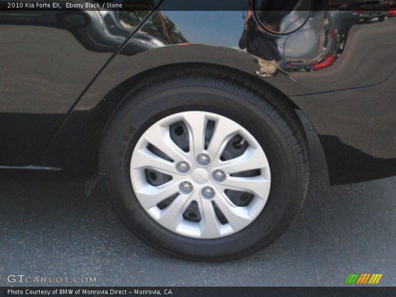 Ebony Black / Stone 2010 Kia Forte EX