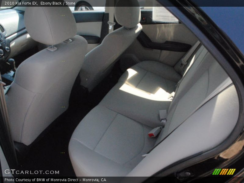 Ebony Black / Stone 2010 Kia Forte EX
