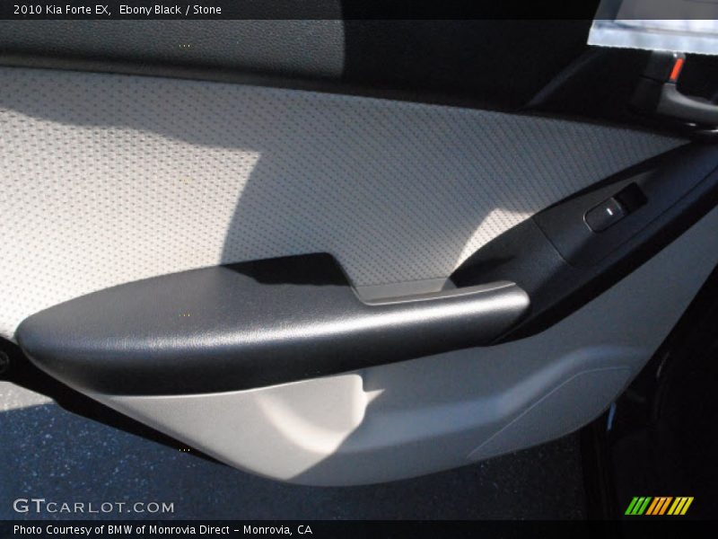 Ebony Black / Stone 2010 Kia Forte EX