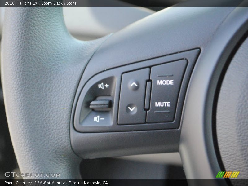 Ebony Black / Stone 2010 Kia Forte EX