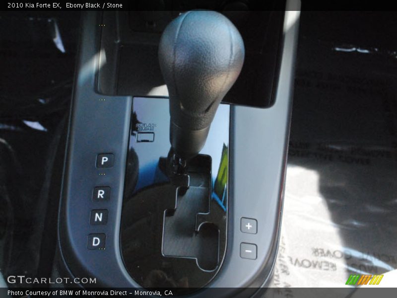 Ebony Black / Stone 2010 Kia Forte EX