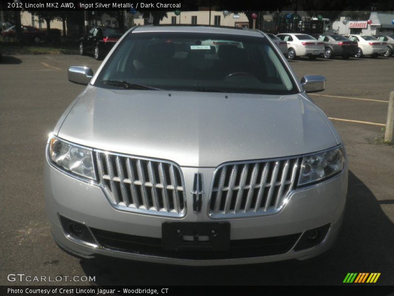 Ingot Silver Metallic / Dark Charcoal 2012 Lincoln MKZ AWD