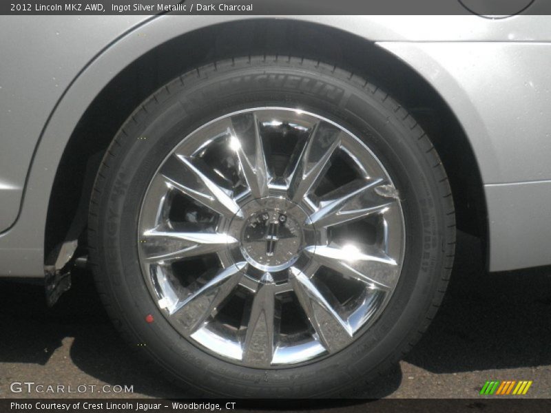 Ingot Silver Metallic / Dark Charcoal 2012 Lincoln MKZ AWD