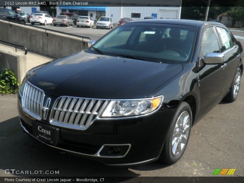 Black / Dark Charcoal 2012 Lincoln MKZ AWD