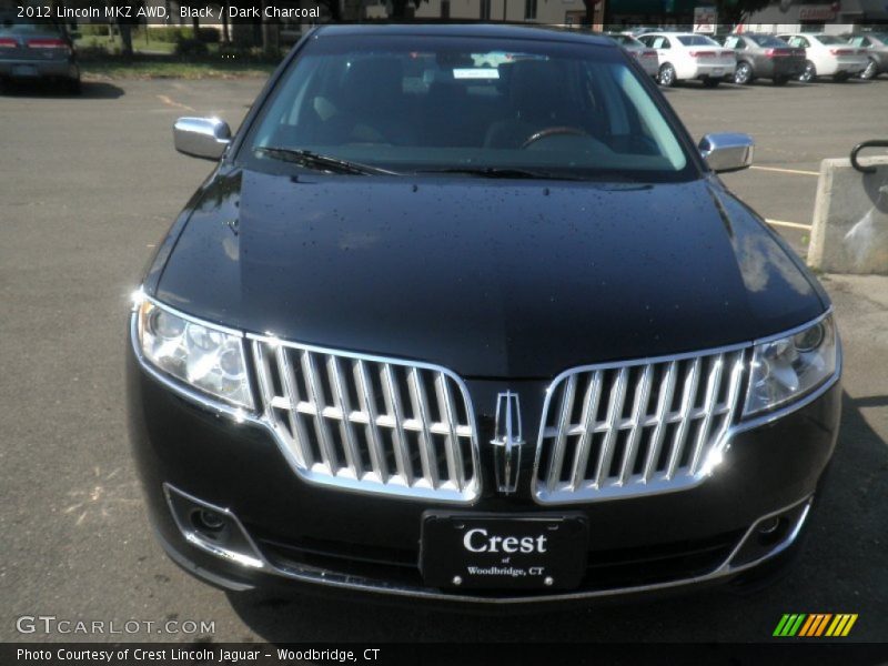 Black / Dark Charcoal 2012 Lincoln MKZ AWD