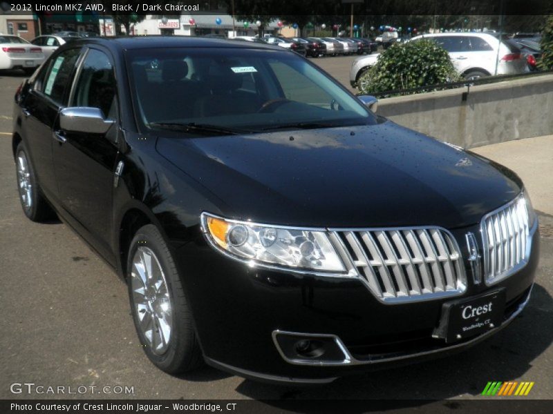 Black / Dark Charcoal 2012 Lincoln MKZ AWD