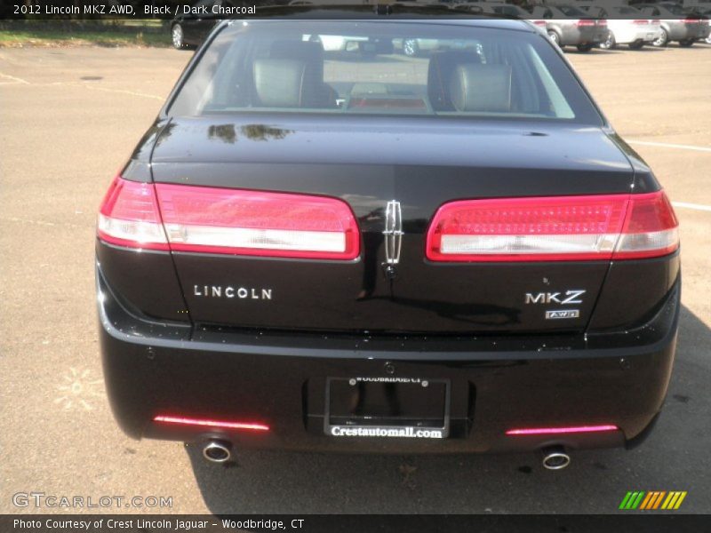 Black / Dark Charcoal 2012 Lincoln MKZ AWD