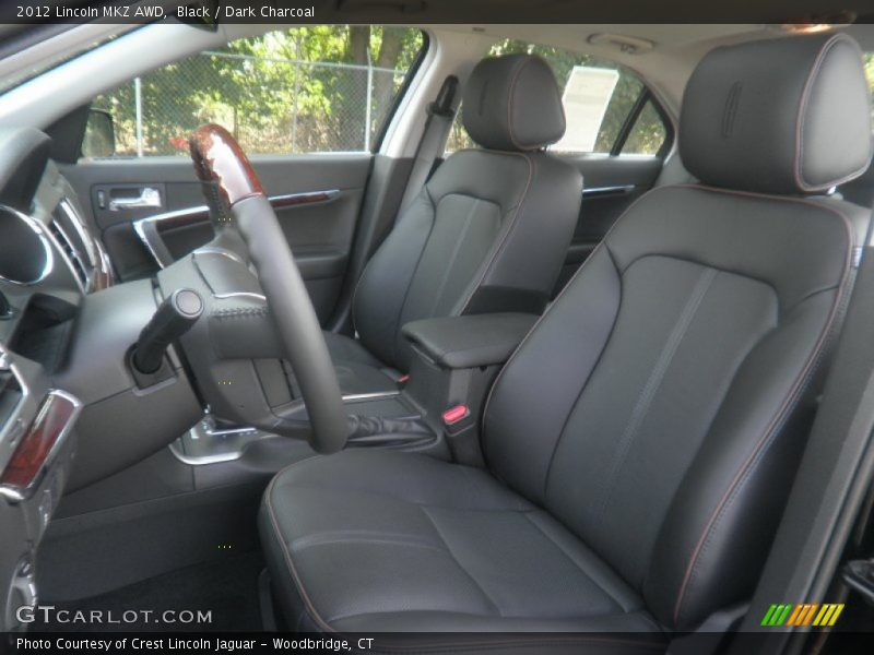  2012 MKZ AWD Dark Charcoal Interior