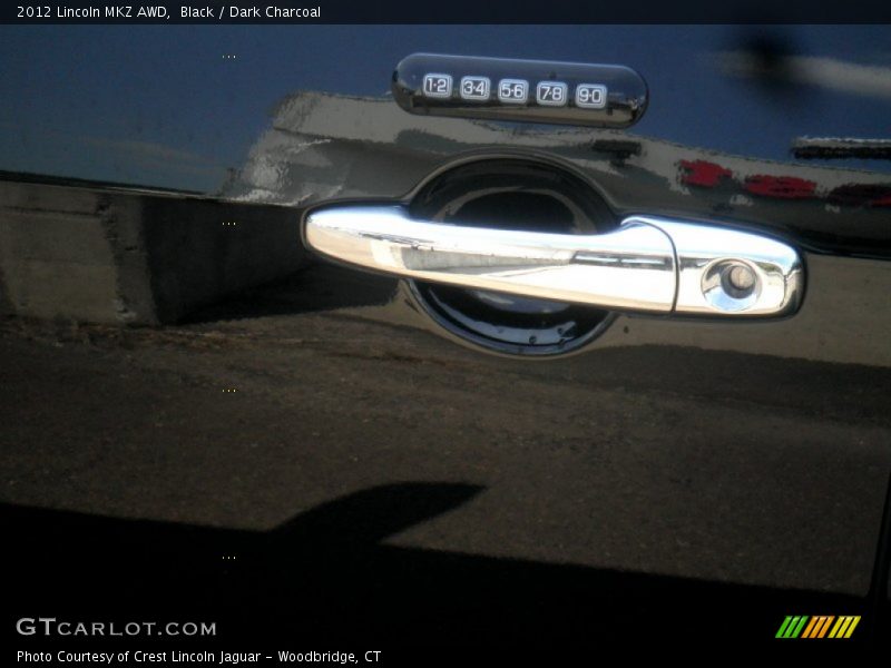 Black / Dark Charcoal 2012 Lincoln MKZ AWD