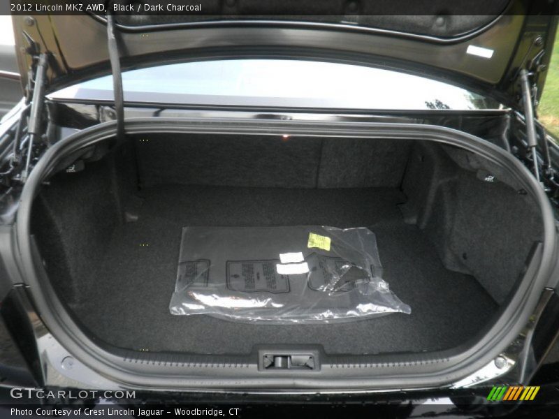 Black / Dark Charcoal 2012 Lincoln MKZ AWD