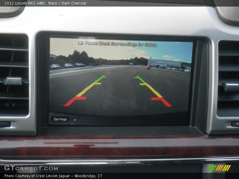 Black / Dark Charcoal 2012 Lincoln MKZ AWD