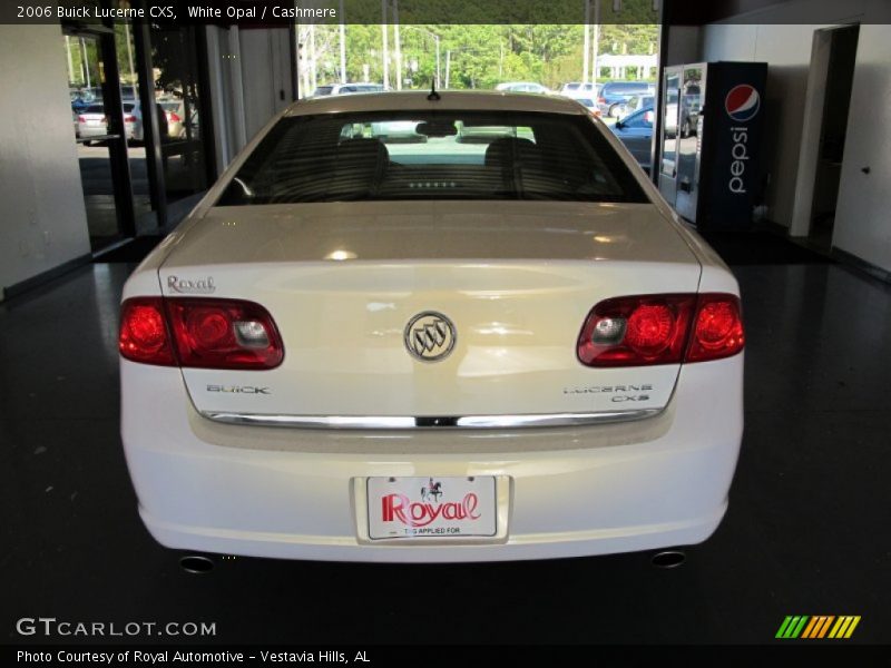 White Opal / Cashmere 2006 Buick Lucerne CXS