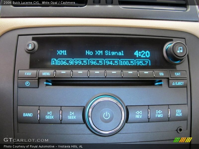White Opal / Cashmere 2006 Buick Lucerne CXS