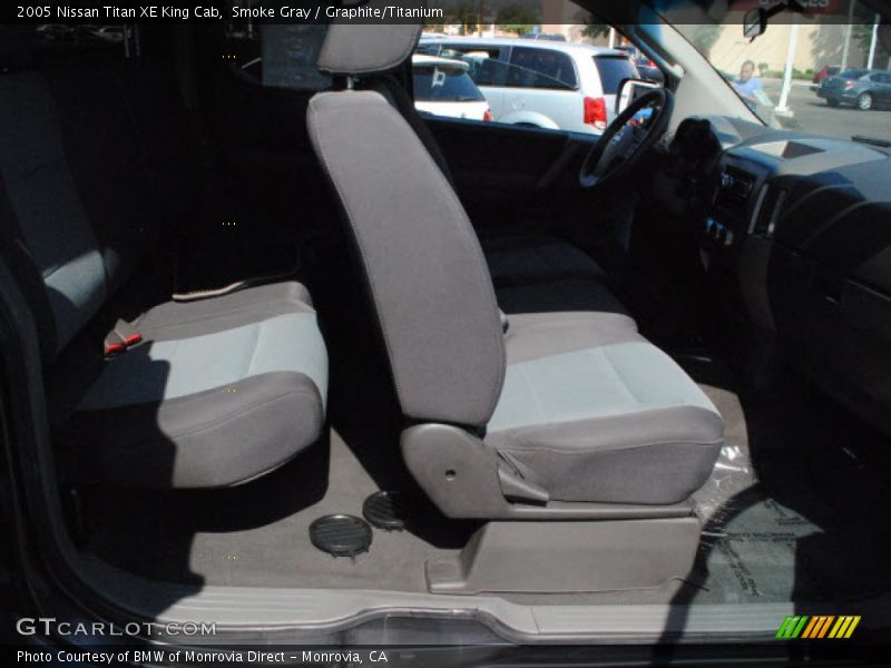 Smoke Gray / Graphite/Titanium 2005 Nissan Titan XE King Cab