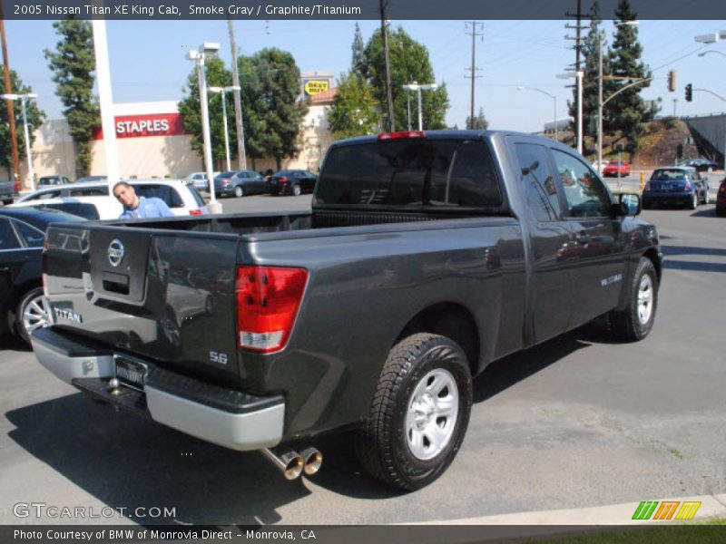 Smoke Gray / Graphite/Titanium 2005 Nissan Titan XE King Cab