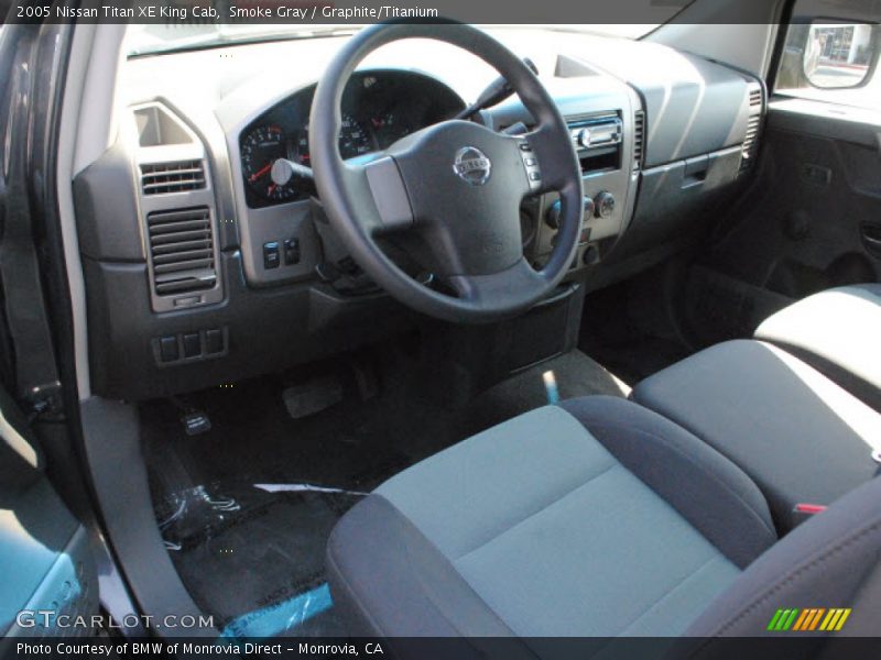 Smoke Gray / Graphite/Titanium 2005 Nissan Titan XE King Cab