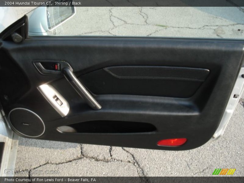 Sterling / Black 2004 Hyundai Tiburon GT