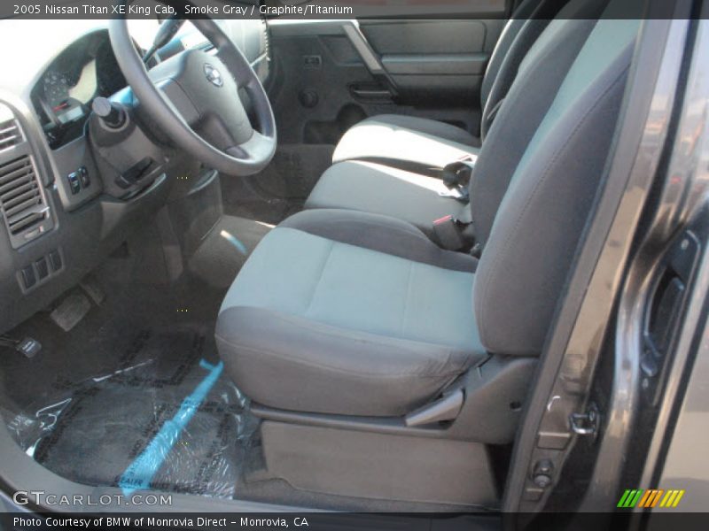 Smoke Gray / Graphite/Titanium 2005 Nissan Titan XE King Cab