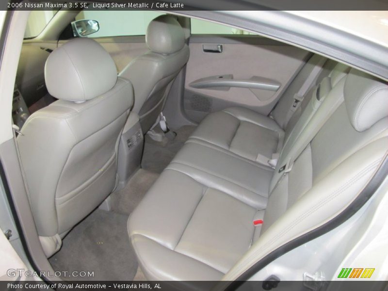 Liquid Silver Metallic / Cafe Latte 2006 Nissan Maxima 3.5 SE