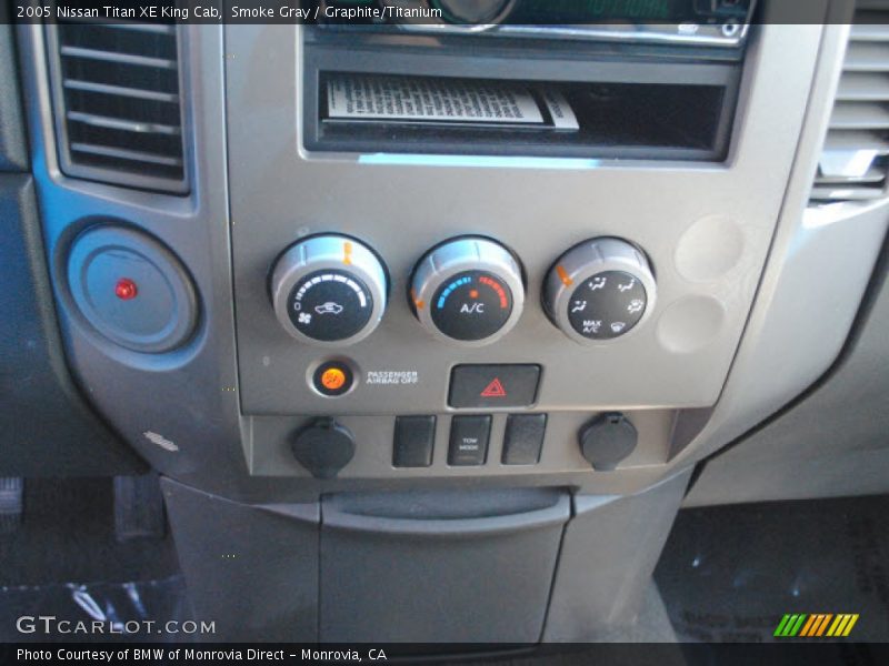 Smoke Gray / Graphite/Titanium 2005 Nissan Titan XE King Cab