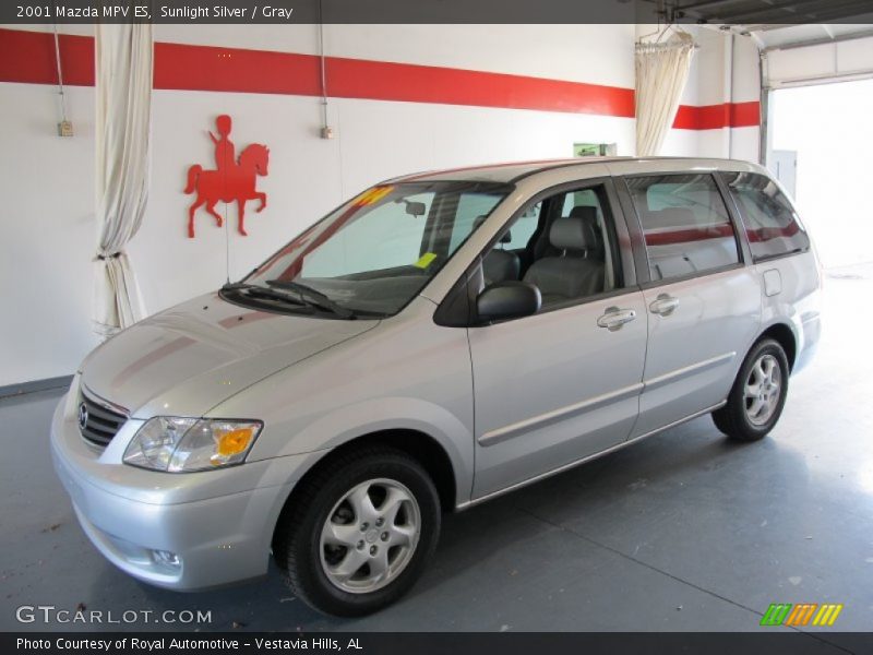 Sunlight Silver / Gray 2001 Mazda MPV ES