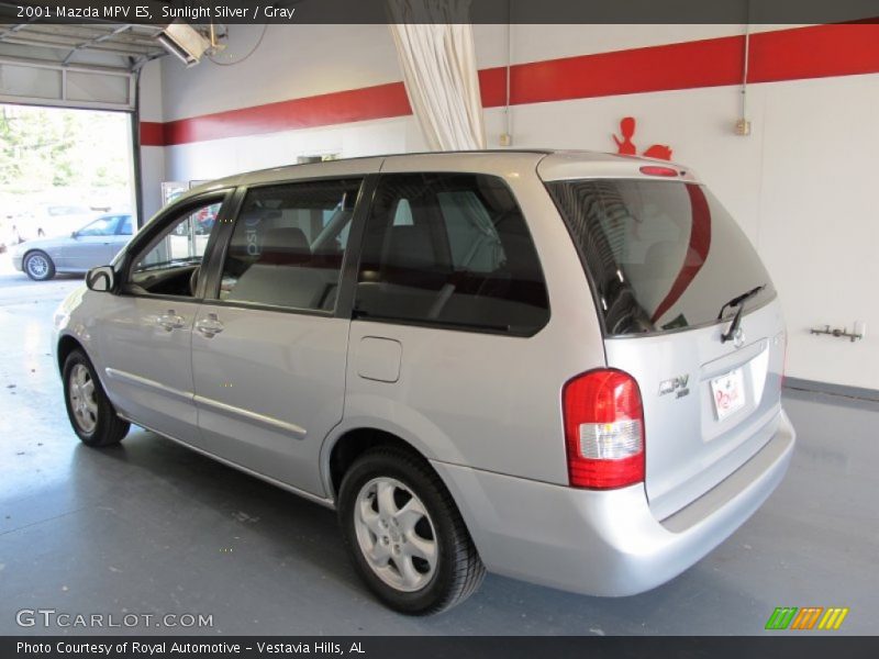 Sunlight Silver / Gray 2001 Mazda MPV ES