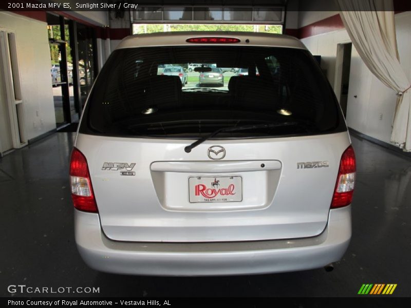 Sunlight Silver / Gray 2001 Mazda MPV ES