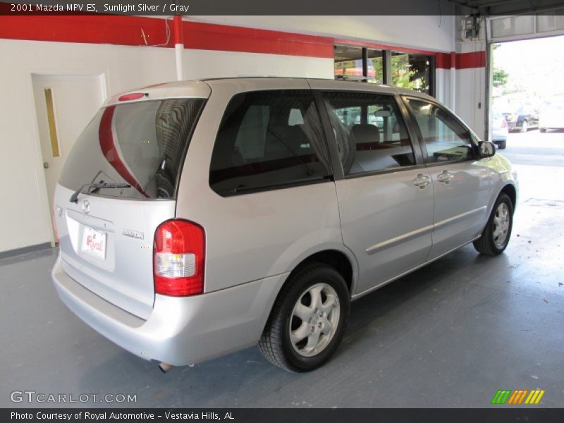 Sunlight Silver / Gray 2001 Mazda MPV ES