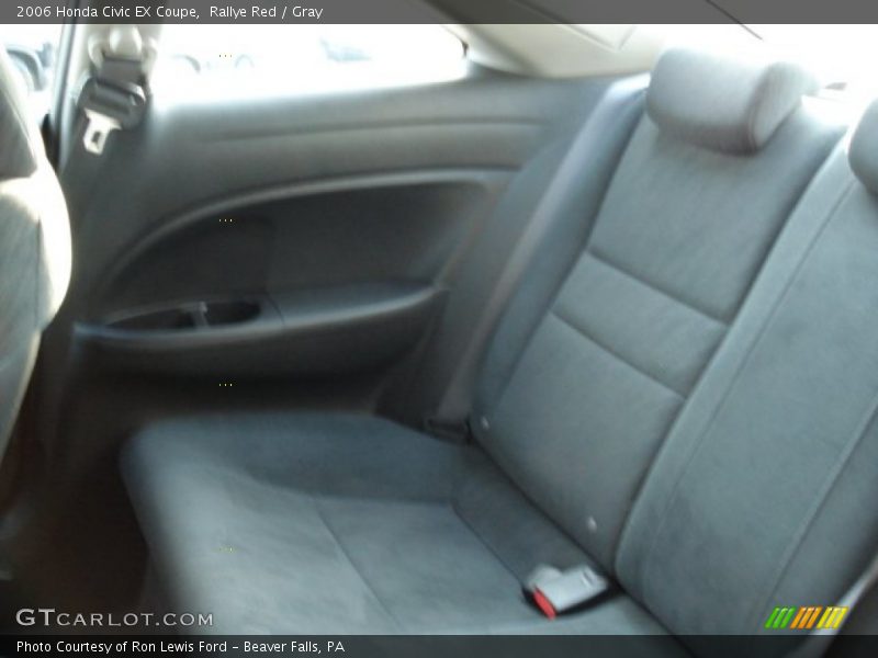 Rallye Red / Gray 2006 Honda Civic EX Coupe