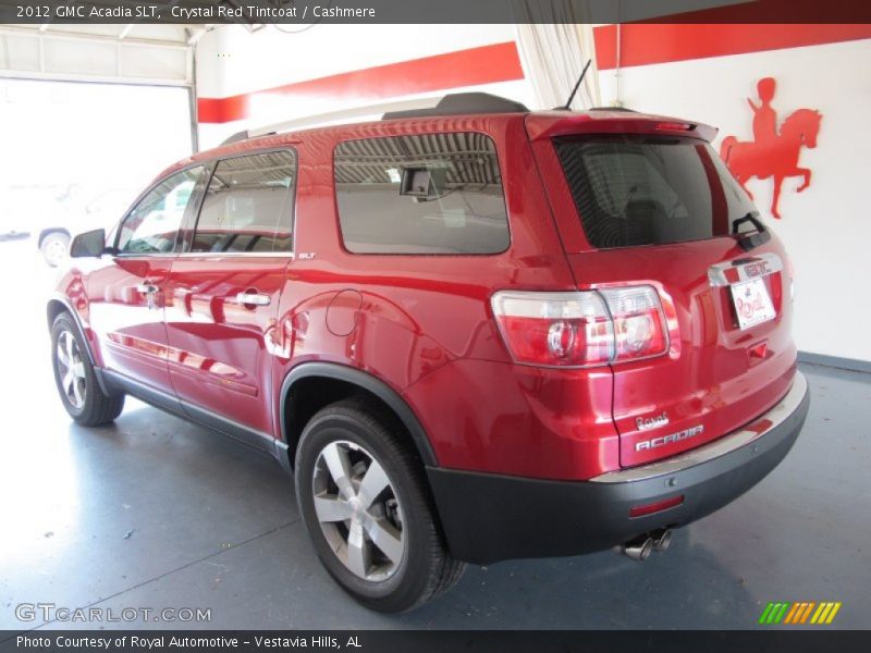 Crystal Red Tintcoat / Cashmere 2012 GMC Acadia SLT