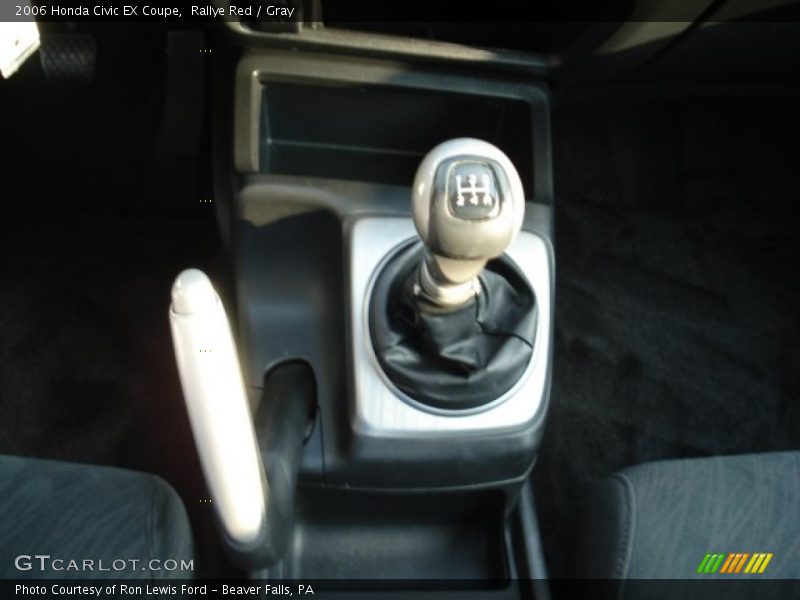 Rallye Red / Gray 2006 Honda Civic EX Coupe