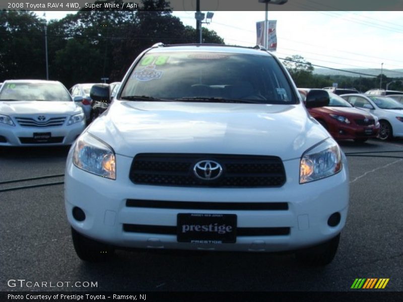 Super White / Ash 2008 Toyota RAV4 4WD