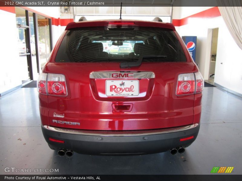 Crystal Red Tintcoat / Cashmere 2012 GMC Acadia SLT