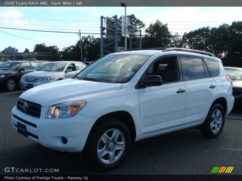 Super White / Ash 2008 Toyota RAV4 4WD