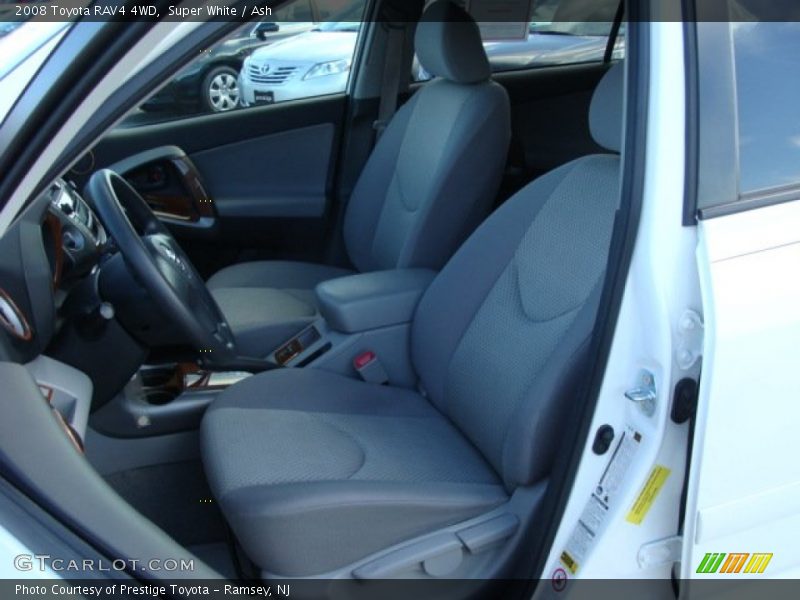 Super White / Ash 2008 Toyota RAV4 4WD