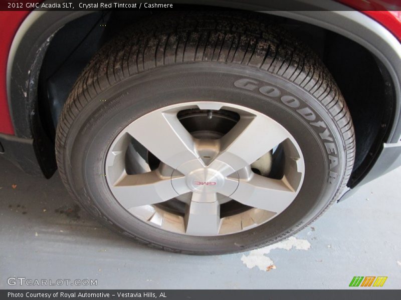 Crystal Red Tintcoat / Cashmere 2012 GMC Acadia SLT