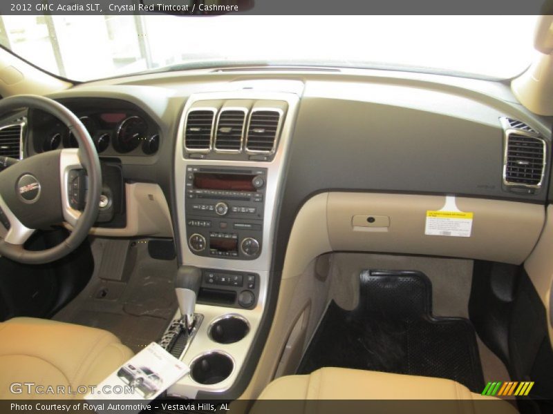 Crystal Red Tintcoat / Cashmere 2012 GMC Acadia SLT