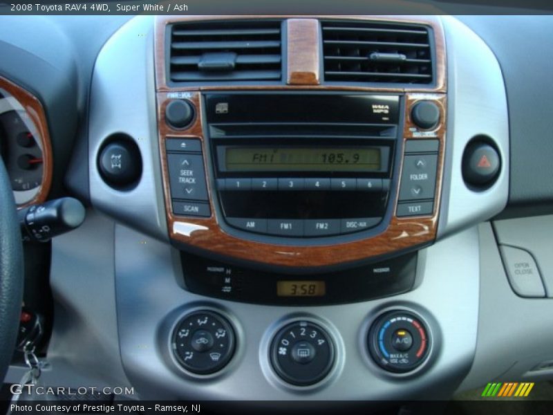 Super White / Ash 2008 Toyota RAV4 4WD