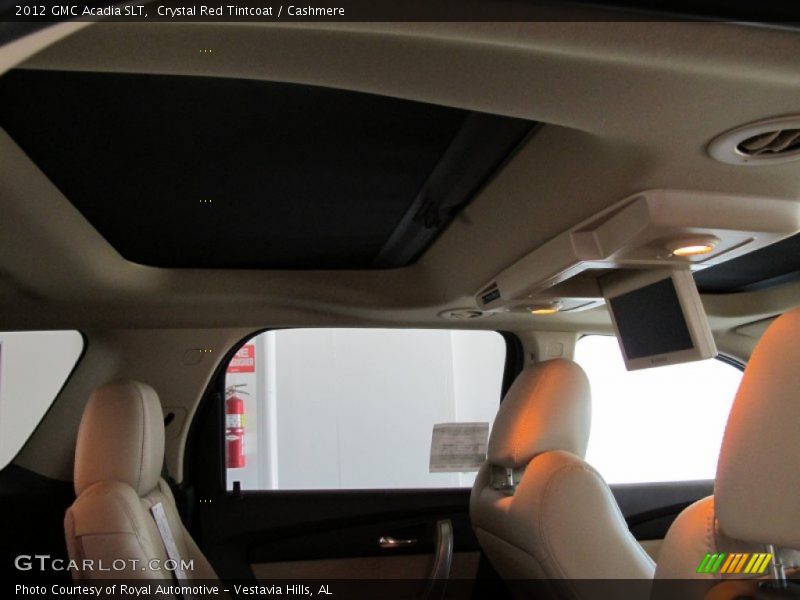 Crystal Red Tintcoat / Cashmere 2012 GMC Acadia SLT