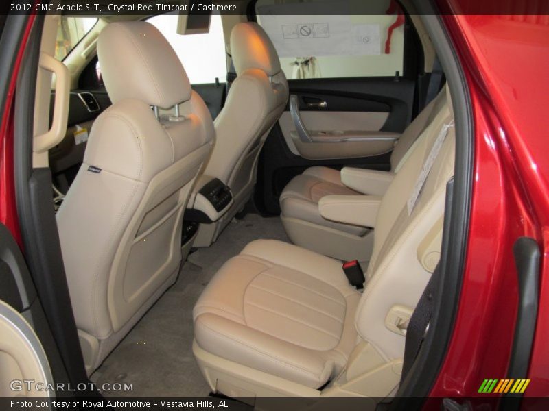 Crystal Red Tintcoat / Cashmere 2012 GMC Acadia SLT