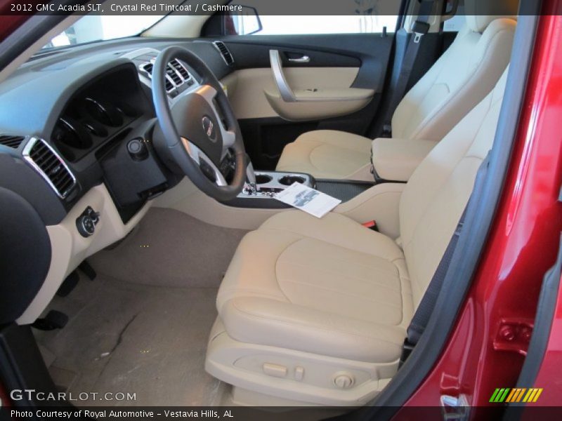 Crystal Red Tintcoat / Cashmere 2012 GMC Acadia SLT