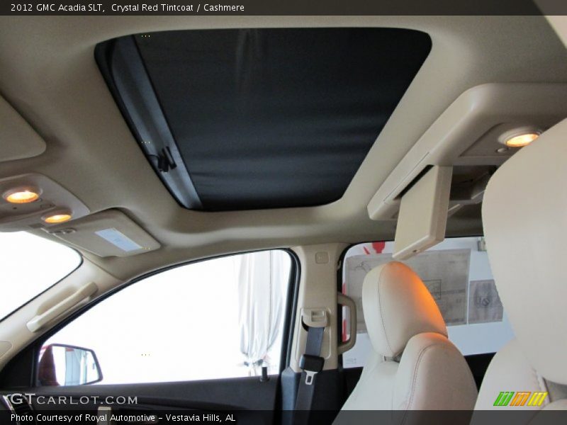 Crystal Red Tintcoat / Cashmere 2012 GMC Acadia SLT