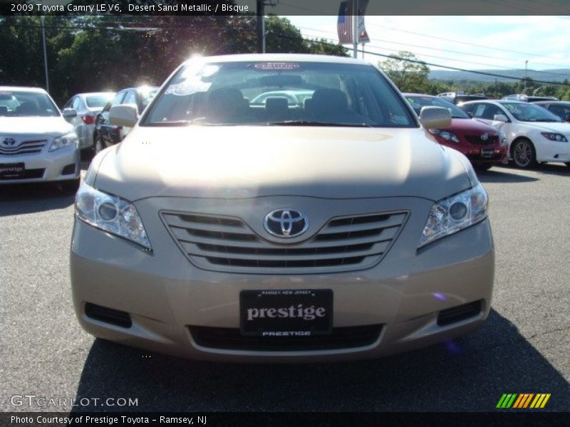 Desert Sand Metallic / Bisque 2009 Toyota Camry LE V6