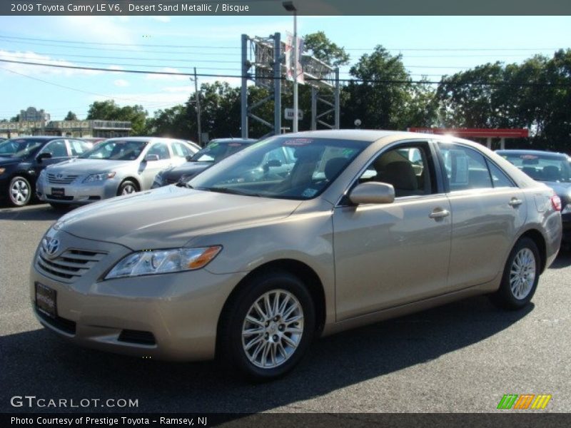 Desert Sand Metallic / Bisque 2009 Toyota Camry LE V6