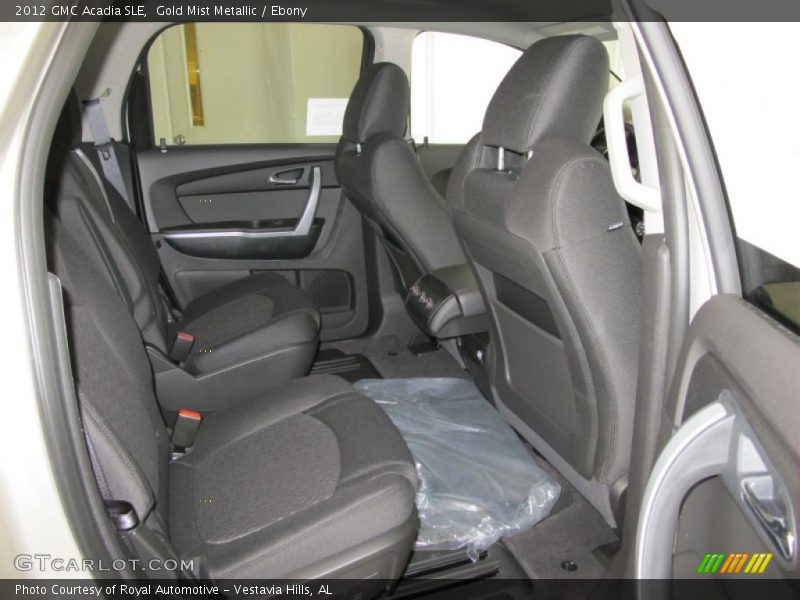 Gold Mist Metallic / Ebony 2012 GMC Acadia SLE