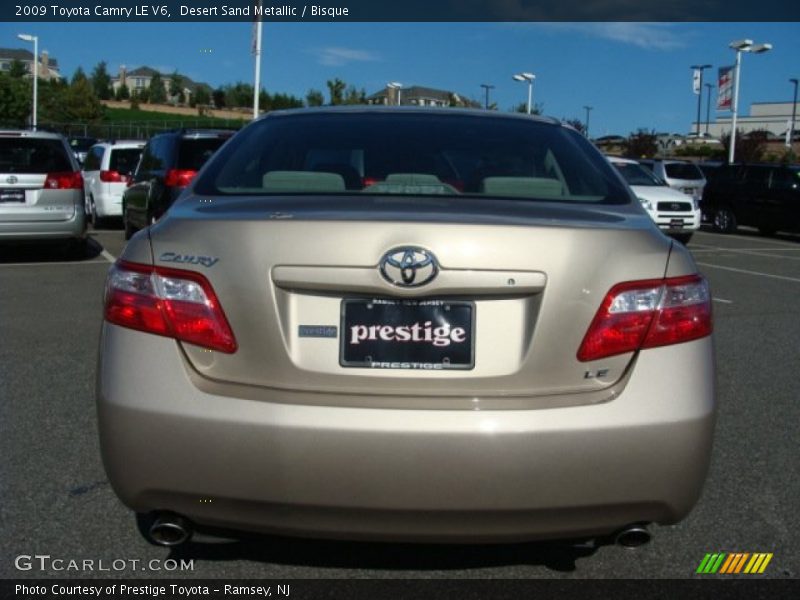 Desert Sand Metallic / Bisque 2009 Toyota Camry LE V6